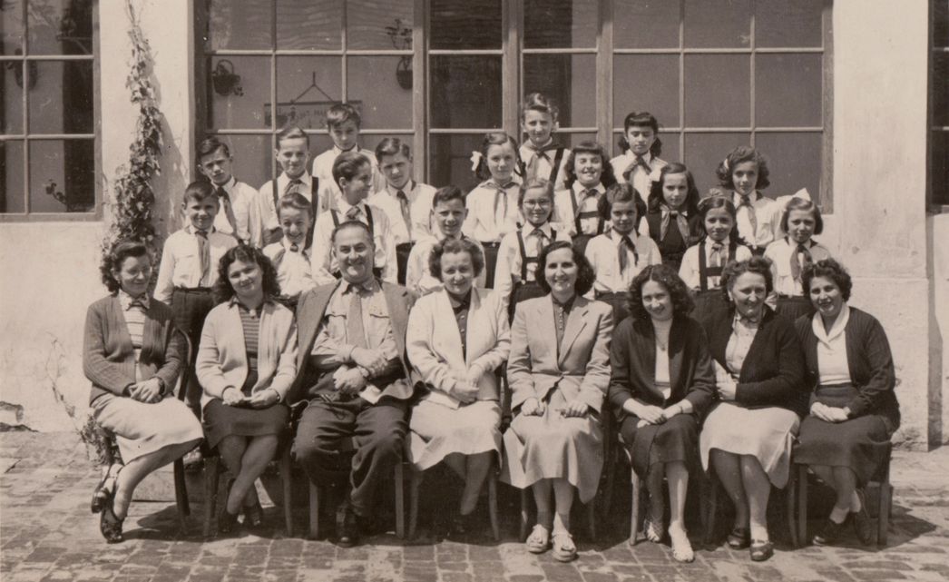 Ézis osztálykép 1955-ből