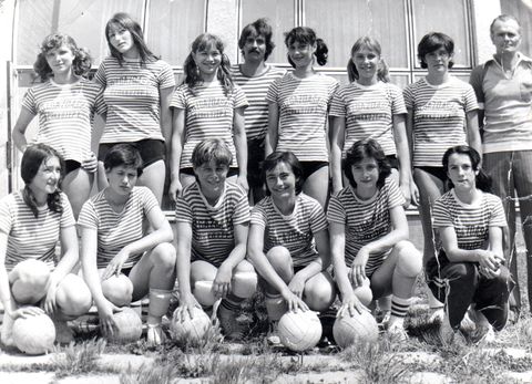 Országos középiskolai bajnokságot nyert csapatom 1977-78-ban