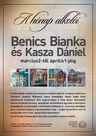 A hónap alkotói: Benics Bianka és Kasza Dániel