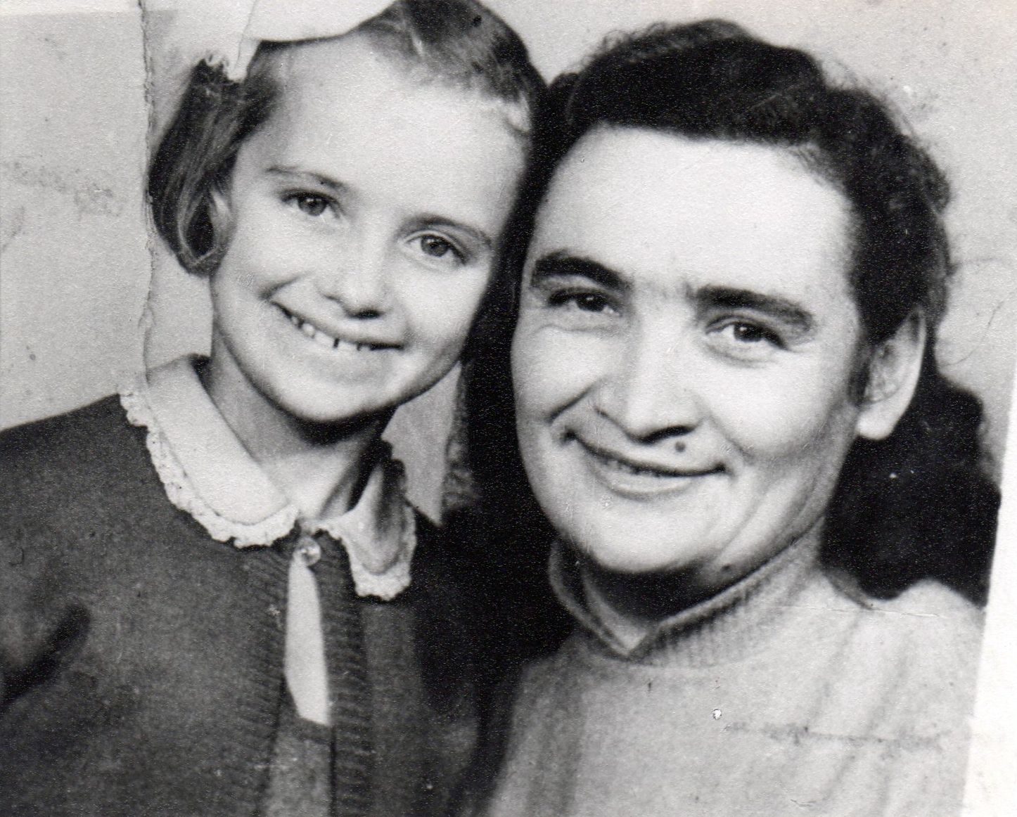 Édesanyámmal nyolcéves koromban