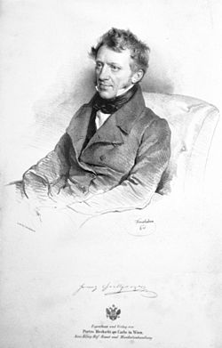 Franz Grillparzer osztrák drámaíró, költő